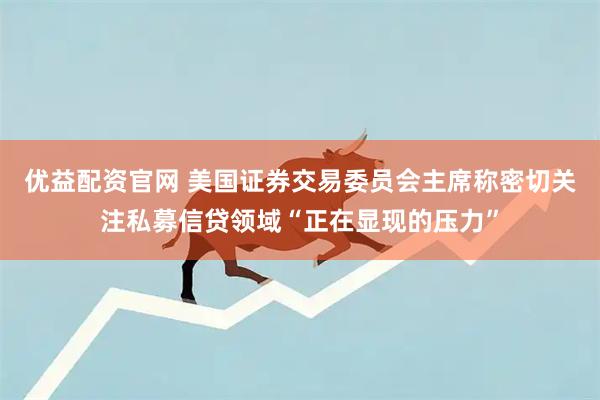 优益配资官网 美国证券交易委员会主席称密切关注私募信贷领域“正在显现的压力”
